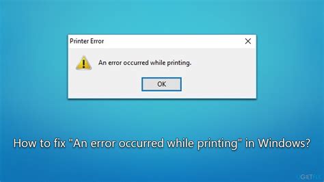 Printer Error/ Collecting Printer Status - Microsoft …