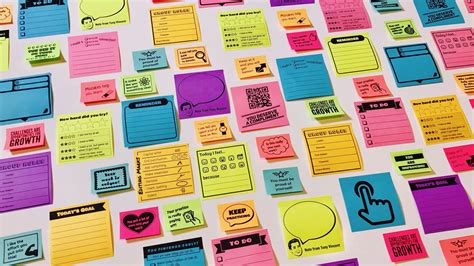 Printing On Sticky Notes Template Creative Design Templates