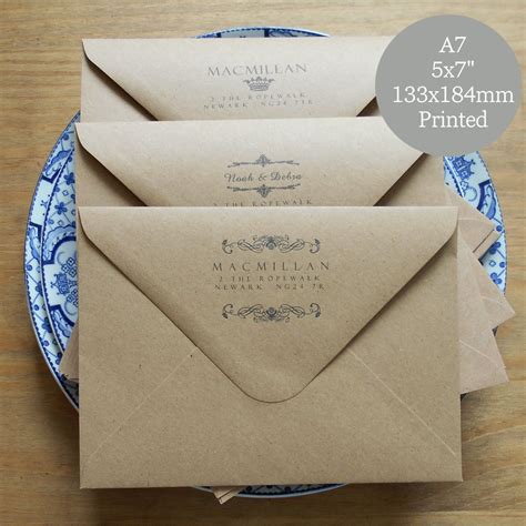 Printing Return Address On Envelopes Arts Arts