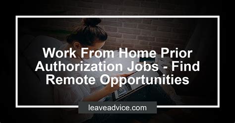 Prior Authorization Work From Home Jobs, Employment in Roxborough, CO …