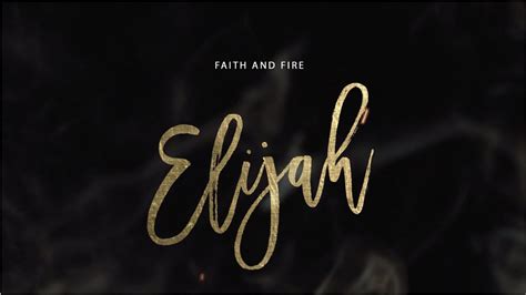 This is "Elijah (Session 5)" by FBC 