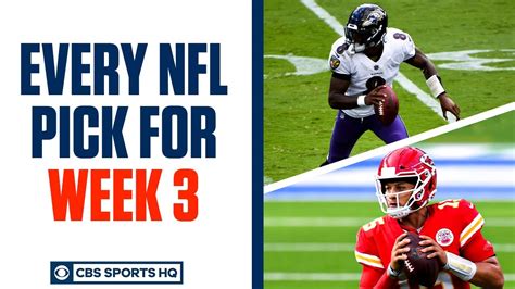Prisco picks week 3. 2. Prisco's Power Rankings heading into Week 1. After spending the entire NFL offseason on a vacation where no one was allowed to contact him, Pete Prisco has finally returned to civilization this ... 