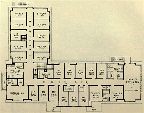 Prison floor plan. A good prison floor plan will provide clear pathways for staff to access areas of the prison, as well as clearly visible exits and designated areas for inmates. The prison floor plan must also meet certain standards, such as providing secure areas for dangerous inmates, individual cells for inmates that require more privacy, and areas for ... 