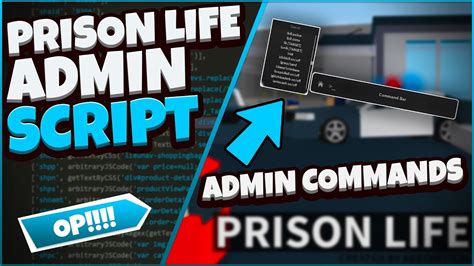 Prison life admin script 2023. Things To Know About Prison life admin script 2023. 