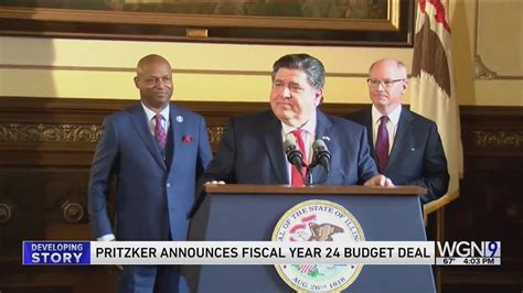 Pritzker announces 2024 state budget agreement