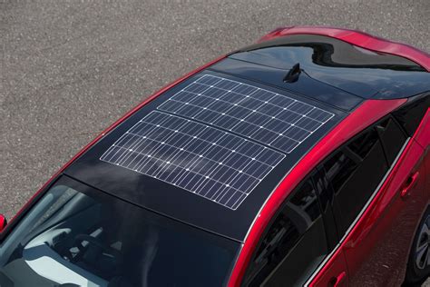Prius solar roof. 