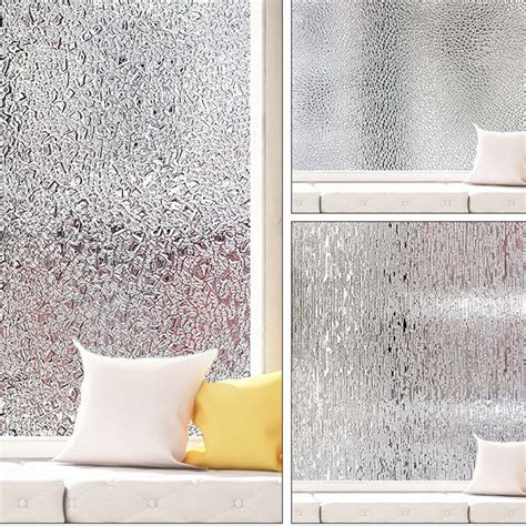 Privacy film for windows. The film can additionally preserve heat in winter and offers insulation from heat during the summer, as it blocks strong sunlight and 96% of UV rays. Price: As low as $7.99 for 11.8 x 78.1 inches. A privacy window film that offers up to 95% privacy, it can be a good selection for bathrooms and other first floor room. 