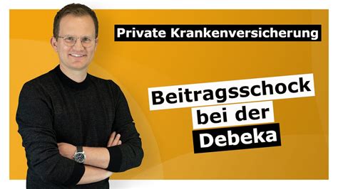 Private Kranken versicherung - Debeka