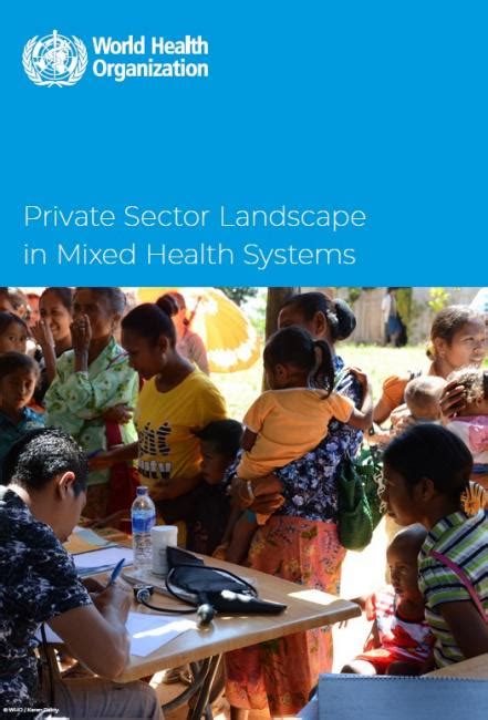 Private Sector Landscape in Mixed Health Systems