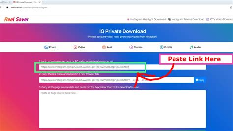Private ig downloader. Follow these steps as below. Copy the Instagram user/profile, story, reel/video, or picture link from the mobile Instagram app, Instagram’s website, or IGTV. Paste the link above and click Stalk anonymously. Right-click and choose Save Video As to download Instagram Video, Reel, Picture, or IGTV video in your preferred format and … 