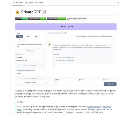 Privategpt api example.  PrivateGPT is a production-ready AI project that allo...