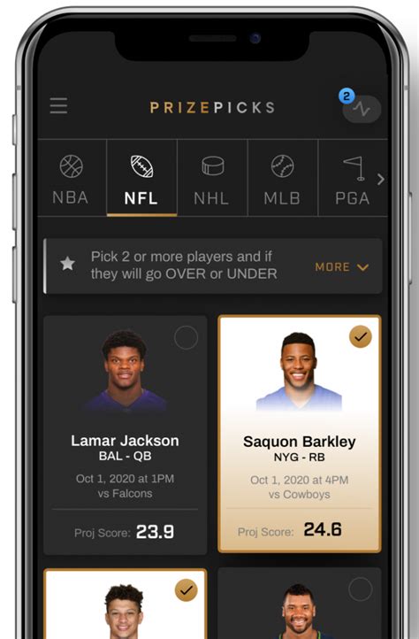 Prizepicks app. All Matchups. Our PrizePicks Cheat Sheet helps bettors by comparing lines from PrizePicks vs. our weekly NFL projections. We highlight top NFL props based on advanced metrics such as Cover Probability, Expected Value, and historical Over %. This report is updated in real time to provide the most current odds, projections, and NFL prop bet picks. 