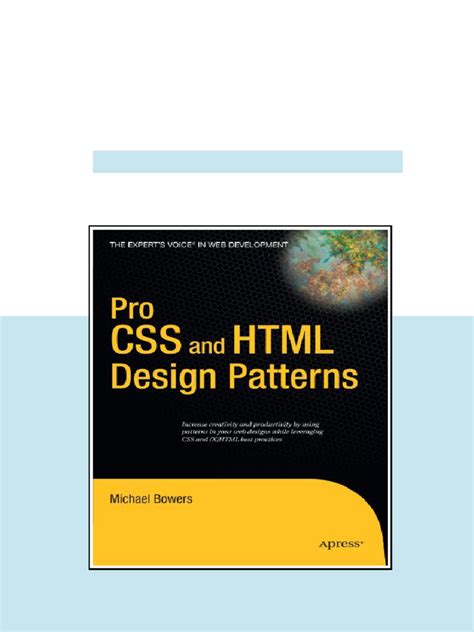 Pro CSS and HTML Design Patterns