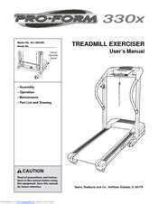 Pro Form 330 Treadmill amulette
