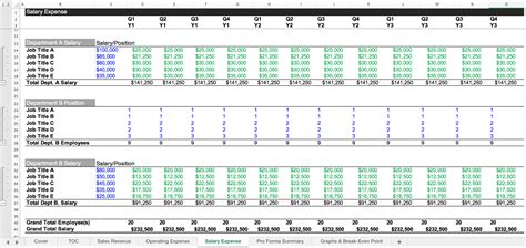 Pro Forma Spreadsheet in 41 Free Statement Templates Examples