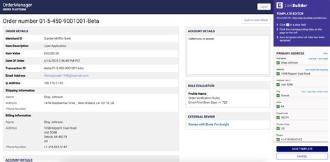 Pro Insight Deep Link Builder Update FAQ Ekata Help Center