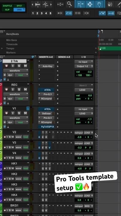 Pro Tools Vocal Templates Portal Tutorials