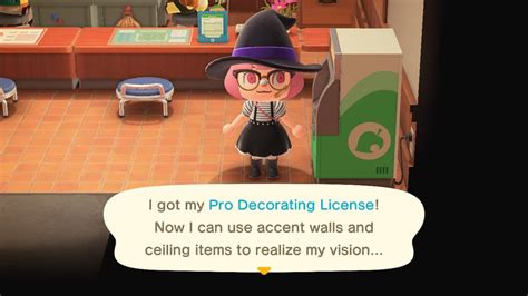 Pro decorating license acnh. 1 day ago · The Pro Decorating License allows you to unlock new design techniques for your house in Animal Crossing: New Horizons. The design techniques in question are accent walls and the ability to use hanging items, such as ceiling lights, in your house. ... The limit of 10 villagers in ACNH fulfills several functions within the game, many of which ... 