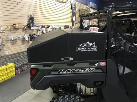 We can even set them up to charge equipment out on the ice or in the field. The same box can be used for your snowmobile and ATV! Just pull four pins and it removes and mounts in seconds. These are high quality boxes built right! Call (715) 577-2109 to Purchase. Description.. 