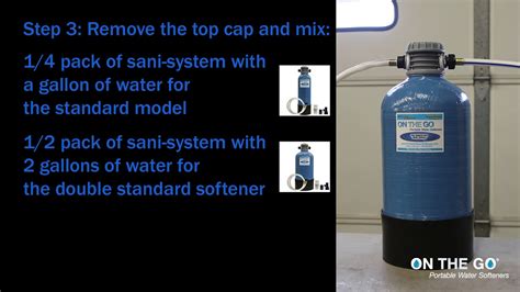 Pro tip for storing On The Go Portable Water Softener