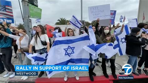 Pro-Israel march, vigil held in Los Angeles; local Hamas victim mourned