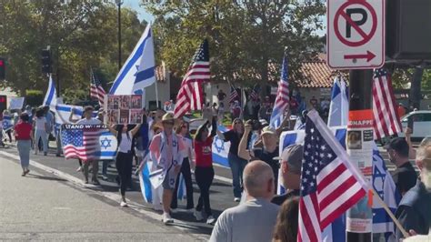 Pro-Israeli demonstration held in Thousand Oaks