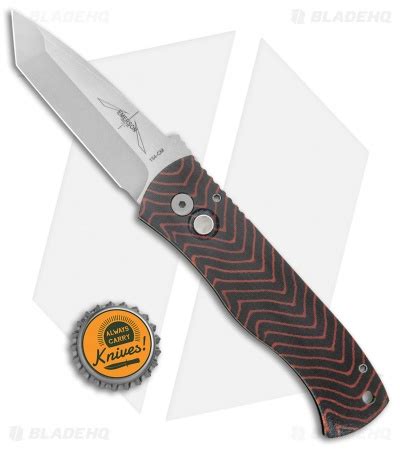 Pro-Tech Custom CQC7 Automatic Unique Micarta Inferno (3.5 ... - Blade HQ