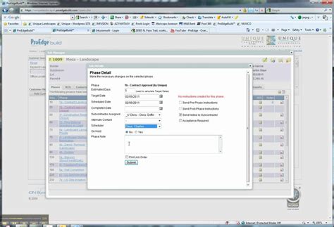 ProEdge Build Job Scheduling 2 YouTube