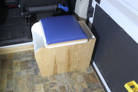 ProMaster Camper Van Conversion -- Composting Toilet