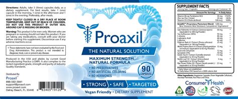 Proaxil™: The #1 Prostate Prevention And Support Supplement