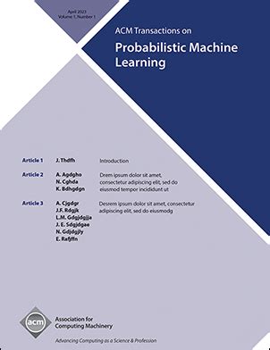 Probabilistic machine learning review.  Machine learning Feb 5, 2025 · ACM...