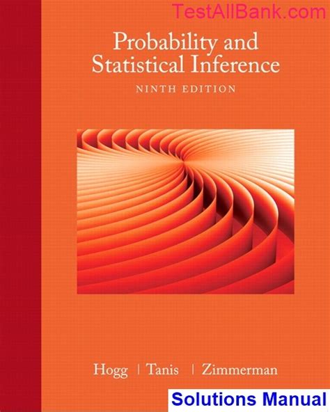 Probability and statistical inference solution manual 7th. - The pocket guide to nuts and bolts.