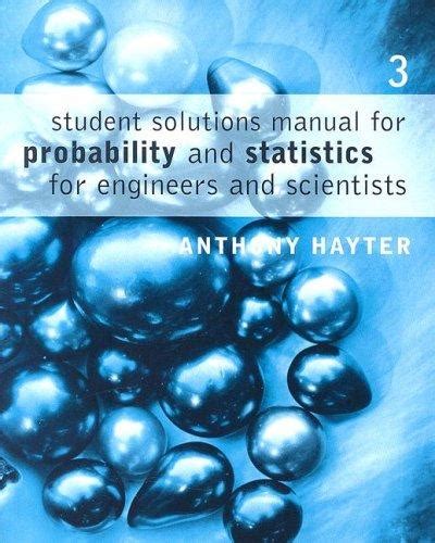Probability and statistics for engineers scientists 3rd edition anthony hayter solution manual. - Controllo mentale guida di successo alla manipolazione e alla persuasione della psicologia umana.