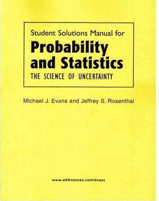 Probability and statistics science uncertainty solution manual. - The tempest a guide to the play.