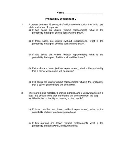 Probability practice problems. Thus, students will be confident in solving problems based on it. Also, solving these probability problems will help them to participate in competitive exams, going further. ... Important Questions Class 12 Maths Chapter 13 Probability; Practice Questions. Solve the following probability questions. Write the sample space for rolling two dice. 