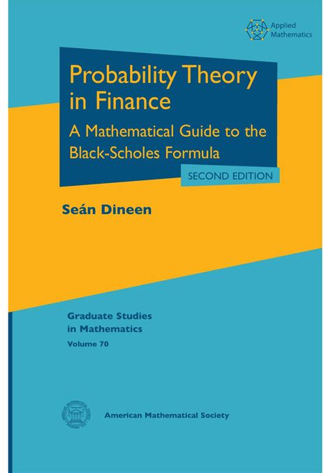 Probability theory in finance a mathematical guide to the black. - La mansión del crimen, o, la víctima.