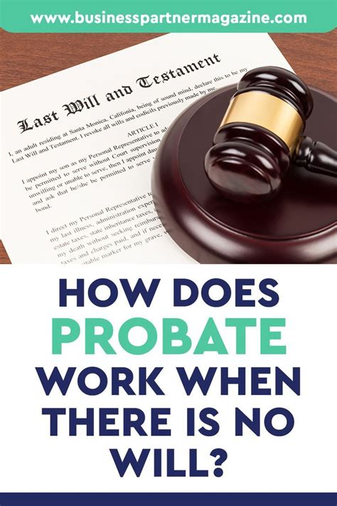 Probate when there is no will