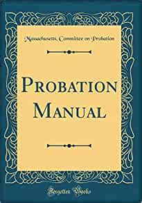 Probation manual by massachusetts board of probation. - Core competencies fourth grade pacing guide.