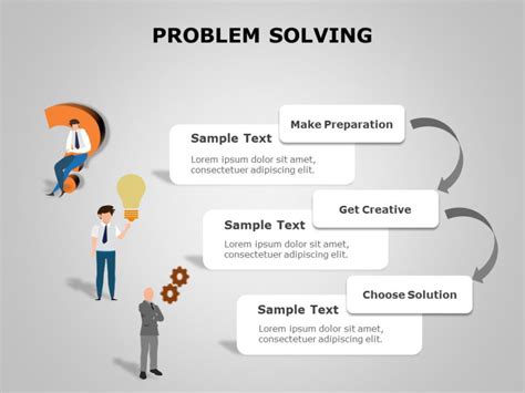 Problem Solution PowerPoint Template 136 Problem Solution Templates