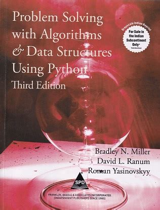 Problem Solving With Algorithms And Data Structures Using Python