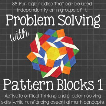 Problem Solving with Pattern Blocks 1 Math Centers Pattern blocks