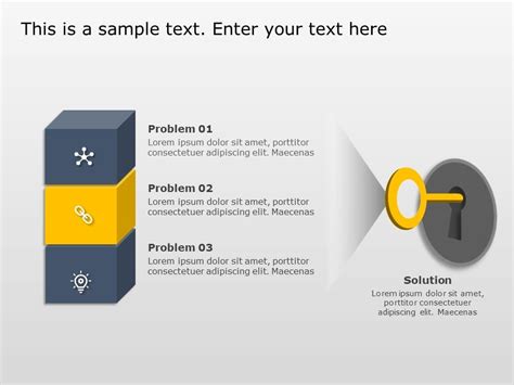 Problem and Solution PowerPoint Template SketchBubble