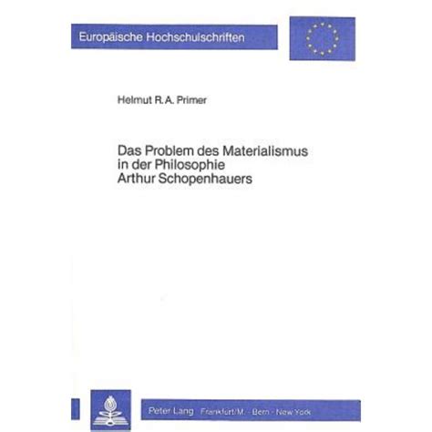 Problem des materialismus in der philosophie arthur schopenhauers. - Handbook of energy engineering seventh edition torrent.
