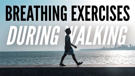 Problem in breathing while walking