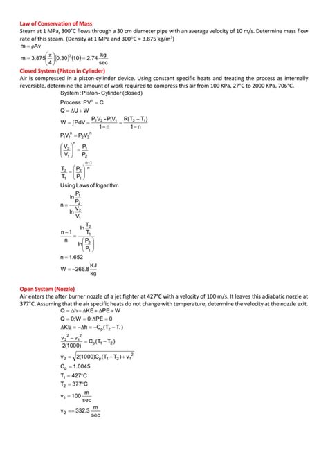 Problem set 1 solutions engineering thermodynamics. - Animal farm study guide questions and answers.