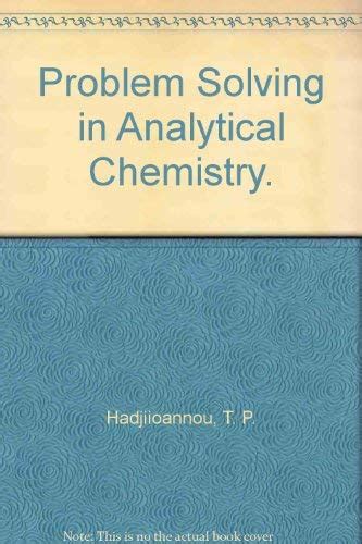 Problem solving in analytical chemistry solutions manual volume 2 volume set. - Manuali d'uso per scooter per disabili.