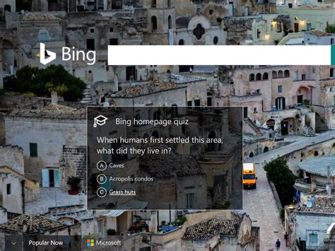 Problem with Bing Search - - Microsoft Community