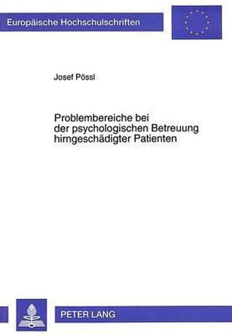 Problembereiche bei der psychologischen betreuung hirngeschädigter patienten. - Manuale di servizio massey ferguson 4355.