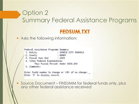 Problems With The Dissemination Of Information On Federal Assistance Programs