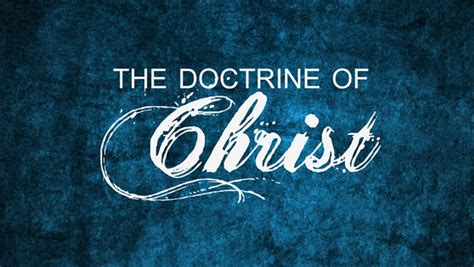Problems with church of christ doctrine. All scripture is profitable for doctrine, 2 Tim. 3:16. This is the doctrine of Christ, and the only and true doctrine of the Father, 2 Ne. 31:21 ( 2 Ne. 32:6 ). There shall be no disputations among you concerning the points of my doctrine, 3 Ne. 11:28, 32, 35, 39–40. Satan stirs up the hearts of the people to contention concerning the points ... 